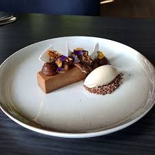 Peanut Butter And Maple Syrup Plate By Figgjo Norway Dessert Presentation Desserts Fancy Desserts Presentation