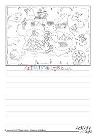 Mes coloring section has free printable coloring pages for holidays, alphabet activities, numbers, and other themes from the mes vocabulary flashcards. Treasure Map Story Paper