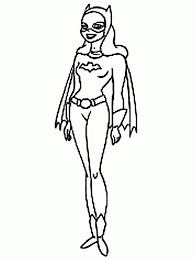 Our coloring pages are free and classified by theme, simply choose and print your drawing to color for hours! Batgirl Superheroes Printable Coloring Pages