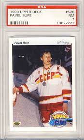 As described in title.economy shipping in canada is $2.95economy shipping to usa 363409251133 1990 Ud 526 Pavel Bure Cccp Graded Rookie Card Nm Psa 7 Vancouver Canucks Nhl Auctions