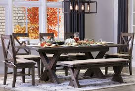 Living Spaces 92027 Room Extension Dining Table Rustic Room Traditional Dining Rooms