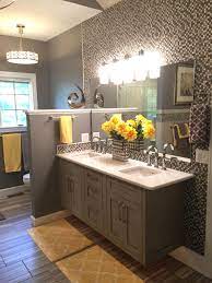 Interior style to transform your home. Gray And Yellow Bathroom Ideas Houzz