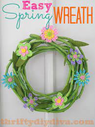 Making personalized coasters is a crafts project that anyone can do. Easy Diy Spring Wreath Craft