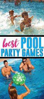 28 Fun Swimming Pool Games For All Ages Pool Party Games Fun Pool Games Pool Games For Adults
