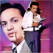 This image pays homage to Uttam Kumar, the iconic figure of Bengali cinema.  Known as the "Mahanayak" (Great Hero), Uttam Kumar brought charisma, depth,  and sophistication to the Bengali film industry. In