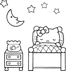 Hello kitty is a cute kitten created in 1974 by the sanrio company in japan, and soon became a fashion phenomenon known to all. Hello Kitty Free Coloring Pages For Kids Kitten