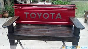 Pin By Jackson Sheesley On Metal Crafts Tailgate Bench Truck Tailgate Bench Tailgate Chairs