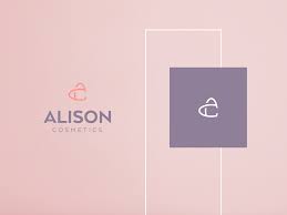 Alison Cosmetics Logo Cosmetic Logo Website Header Design Cosmetics Website