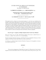 IN THE COURT OF APPEALS OF TENNESSEE AT NASHVILLE