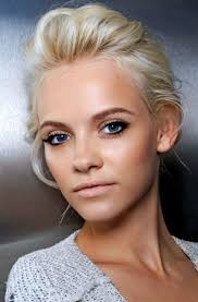 You have to remember to constantly protect your skin from the sun, and more importantly, find any light cool blonde will neutralize pink skin so it's an ideal hair color for pale skin and blue eyes. Blue Eyes Fair Skin Wedding Makeup Beautiful Hair Hair Beauty Hair Makeup