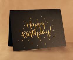 Simple Birthday Wishes To Write In A Card Happy Birthday Handwritten Card Birthday Cards Diy Calligraphy Birthday Card Happy Birthday Lettering