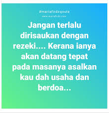 Doa murah rezeki version 2. Maria Firdz Lifestyle Blogger