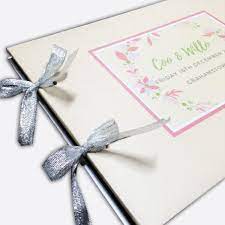 Create a premium quality wedding guest book to look back often. Wedding Guest Book Printing Singapore Printhouse Media Design