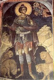 Daniel In Groapa Cu Lei Daniel And The Lions Lion Icon St Daniel