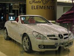Blinged Out Benz Mercedes Slk Mercedes Mercedes Benz Slk