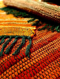 Cotton Mats, Handmade Rugs, Striped Cotton Mat, Braided Cotton Rug, Chindi  Rug, Colourful Mat, Door Mat, Rag Rug