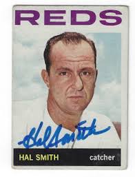 Autographed JERRY GROTE 1964 Topps Card