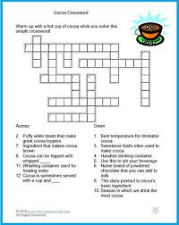 This is an easy one suitable for first and second graders, or for people learning english on their first or second year. Printable Easy Crossword Puzzles