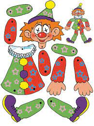 Die kinder verwandeln sich gern in schmetterlinge und marienkäfer. Clown Basteln Mit Kindern Zu Fasching Vorlagen Ideen Und Anleitungen Zirkus Kindergarten Carnival Downl Paper Dolls Animal Crafts For Kids Paper Puppets