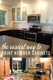 The Easiest Way To Paint Kitchen Cabinets In 2020 Kitchen Cabinets Painting Kitchen Cabinets Kitchen Paint