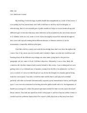 As opposed to presenting your reader the opinions of other academics and writers, in this essay you get an opportunity to write your point of view—and the best part is that there is no wrong answer. Reflection Microbiology Docx Reflective Essay On Microbiology 1 My View On Microbiology Has Completely Changed Since Enrolling In This Course I Have Course Hero