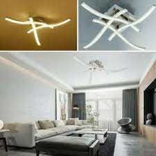 Great savings free delivery / collection on many items. Modern Led 3 4 Light Ceiling Lights Kitchen Living Bedroom Pendant Lamps Uk Ebay