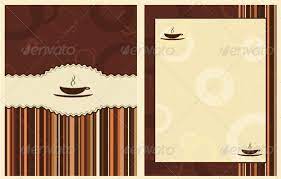 Bingung menyusun daftar menu makanan untuk keluarga? Coffee Menu Design By Hitdelight Graphicriver