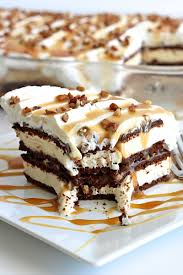 Preheat oven to 350 degrees. Caramel Pecan Ice Cream Sandwich Cake The Bakermama