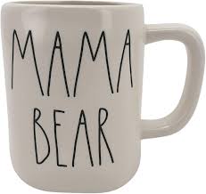 Rae dunn summer figural topper mugs you choose variety iridescent pink blue. Amazon Com Rae Dunn By Magenta Mama Bear Ceramic Ll Coffee Mug Kitchen Dining