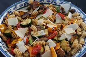 Crostini And Chianti Grilled Vegetable Pasta Vegetable Pasta Grilled Vegetables Pasta