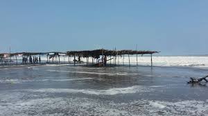 OCOS, SAN MARCOS. Personal de la Secretaría Ejecutiva de la CONRED,  continúa realizando monitoreo en las playas que se ubican en las costas del  Pacífico. Así se encuentra a esta hora playa