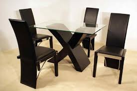 Gorgeous Ideas For 4 Person Dining Room Set Breakpr Glass Top Dining Table Glass Dining Table Set Kitchen Table Settings