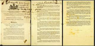 Queens proclamation ...