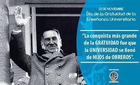 Eso es justamente lo que debiera estar al centro de la discusión sobre incrementar la cobertura de gratuidad en educación superior. Mesa Nacional Jup On Twitter Dia De La Gratuidad Universitaria Hoy Se Cumplen 68 Anos Desde Que El Presidente Peron Firmo El Decreto Estableciendo La Gratuidad De La Educacion Superior Diadelagratuidad Gratuidaduniversitaria