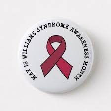 Williams Syndrome Awareness Month Ribbon Button Zazzle Com Williams Syndrome Awareness Month Awareness