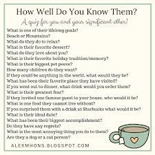 Romantic relationships, however, need to be based on interaction, sometimes regular, sometimes flirty and naughty. Things You Should Know About Your Boyfriend Quiz Know It Info