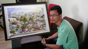 Kini semakin indah dengan kehadiran kampung biru arema. Rumah Biru Kg Baru Azman Nor