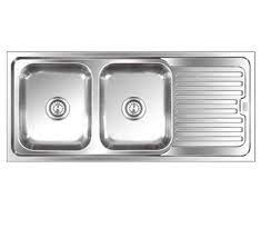 From traditionally styled premier series sinks that integrate beautifully into any kitchen décor, to impressively designed standart pro™ series sinks with tight radius corners for a bold modern look that's still easy to clean. Buy Steelkraft Dsdb 121 Double Bowl Stainless Steel Sink With Drain Board Size 20x16 Inch Online At Best Price On Moglix