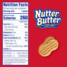 Nutter butter acorn cookies these cookies are adorable and tasty all at the same time! Nutter Butter Peanut Butter Sandwich Cookies 4 Per Pk 24 Pk 3 Bl Walmart Com Walmart Com