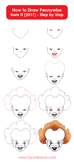 Pennywise The Dancing Clown Is Your Favourite Horror Movie Character Learn How To Draw Penn Easy Halloween Drawings Scary Drawings Pennywise The Dancing Clown Pull out some reference pictures for the. easy halloween drawings