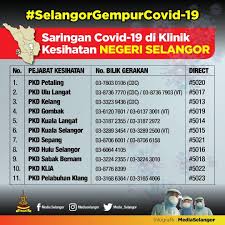 Kajiselidik maklumbalas pelanggan kemaskini alamat bil cukai tanah. Media Selangor On Twitter Hebahan Senarai Klinik Kesihatan Daerah Di Selangor Yang Boleh Dikunjungi Jika Mengalami Gejala Covid 19 Stayhomestaysafe Https T Co Mbzg1p4vjo