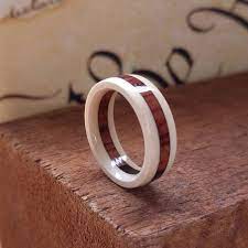 Wedding Ring Rosewood Men S Wooden Rings Wooden Promise Ring Woman S Wood Rings A Wooden Wedding Ring Wooden Engagement Ring Boxes Wooden Rings Craft