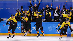 Die deutschen feiern auf den eis. Eishockey Bei Olympia 2018 Deutschland Kanada Run Auf Die Tickets Stern De