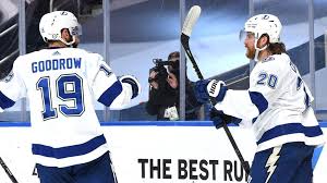 Barclay goodrow, scorer of one of the most iconic goals in sharks history, lifted the stanley cup on monday night in edmonton, alberta, wearing a sweater in a color other than teal. Lightning Can Be Quiet At Deadline Because Of Past Trades