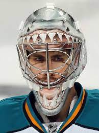 Pin By Big Daddy On San Jose Sharks Goalies Goalie Mask Goalie Hockey Goalie