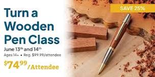 Turn a Wooden Pen