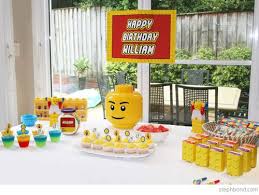 Birthday Themes For 6 Year Old Boy Bondville Lego Party For 6 Year Old William Boy Birthday Party Themes Boy Birthday Parties Lego Birthday Party