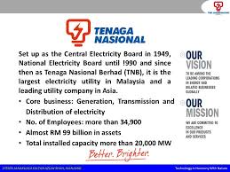 Payment methods tenaga nasional berhad. Set Up As The Central Electricity Board In 1949 National Electricity Board Until 990 And Since Then As Tenaga Nasional Berhad Tnb It Is The Largest Ppt Download