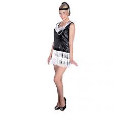 Nos costumes sinistres du cirque vous aideront à vous amuser et à ne pas passer inaperçus devant vos. Deguisement Robe Charleston Noire Adulte Femme