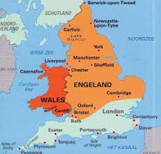 Kaart Engeland Ierland Kaart Wallpaper